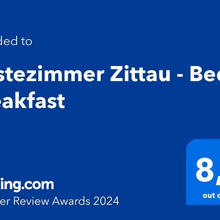 Gaestezimmer Zittau - Bed & Breakfast Exteriér fotografie